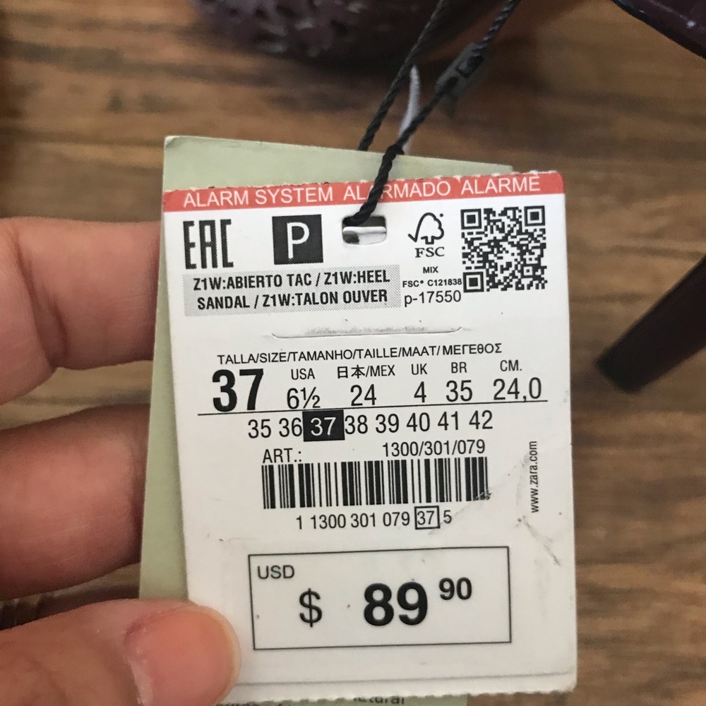 Zara leather sandals - Picture 6 of 8